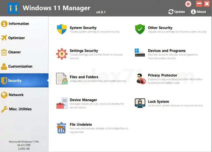 Free Download Windows 11 Manager Full Crack