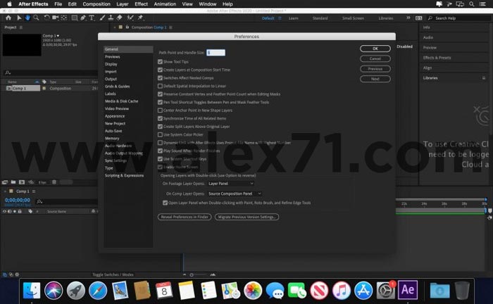 Download After Effects CC 2018 Mac Full Crack High Sierra