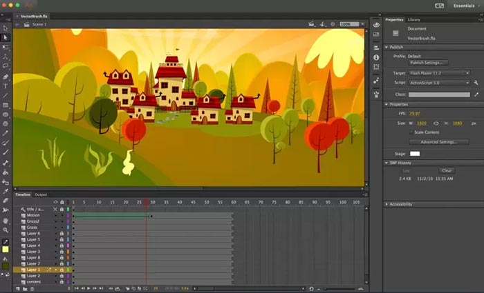 Download Adobe Animate CC 2019 Full Crack