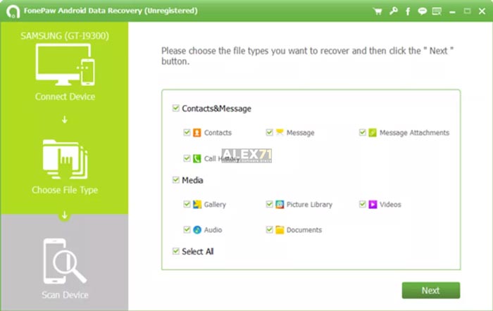 Download Fonepaw Android Data Recovery Full Version for free