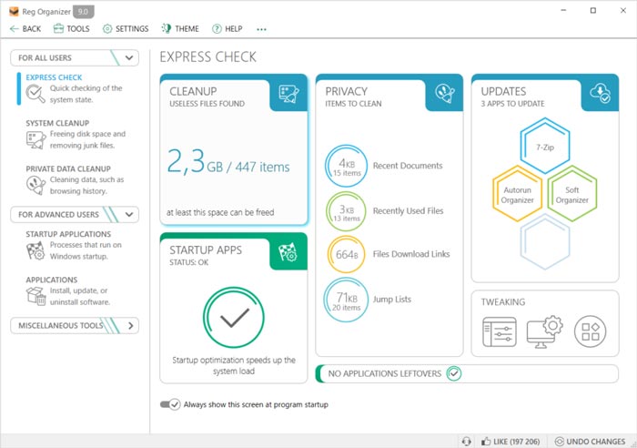 Download Reg Organizer Full Version for free