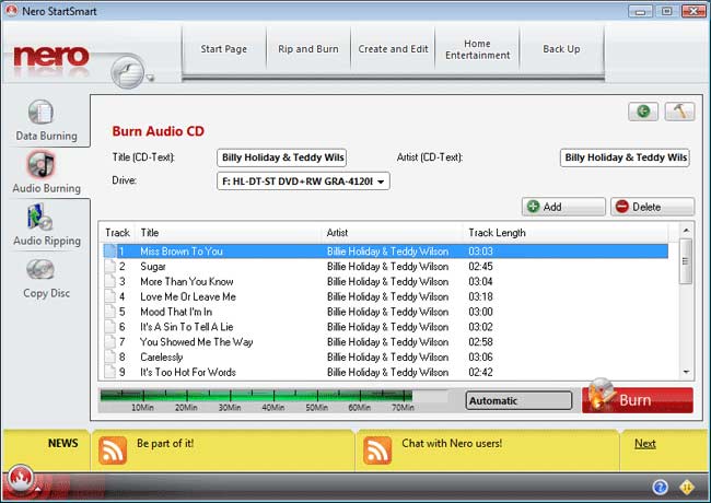 Nero 8 Burning DVD Software Free Download