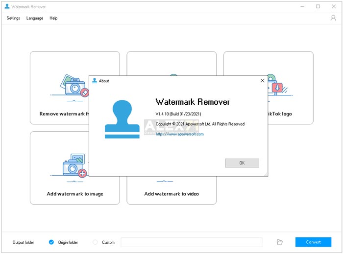 Download Apowersoft Watermark Remover Full Version for free