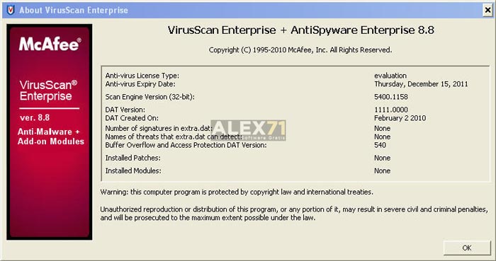 Download the Latest McAfee VirusScan Enterprise Full Version