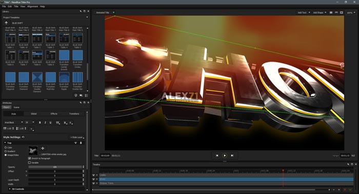 Download NewBlue Titler Pro Full Crack Ultimate