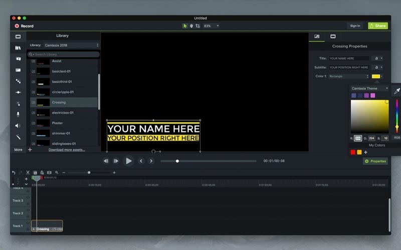 Download Camtasia 2019 MacOS Full Version Final