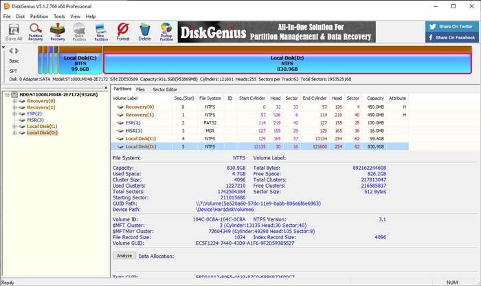 Free Download DiskGenius Pro Latest Full Version