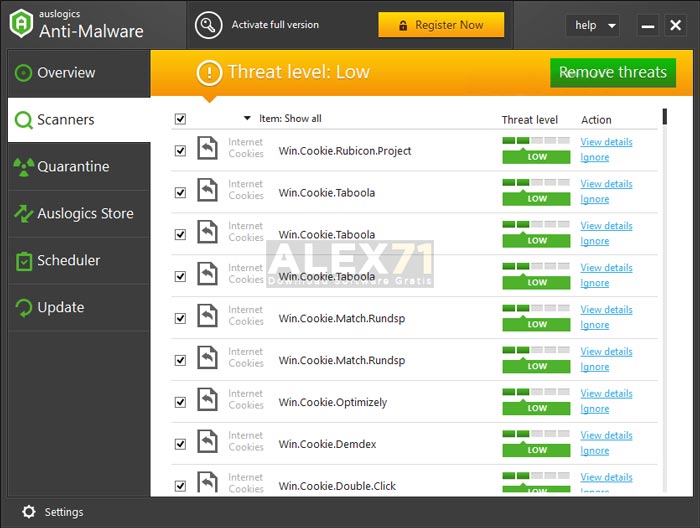 Free Download Auslogics Anti Malware Full Crack