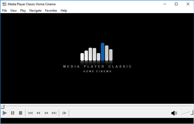 Media player classic home cinema interface