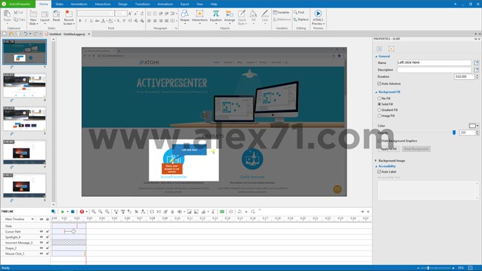 Download ActivePresenter Pro Full Crack for Free