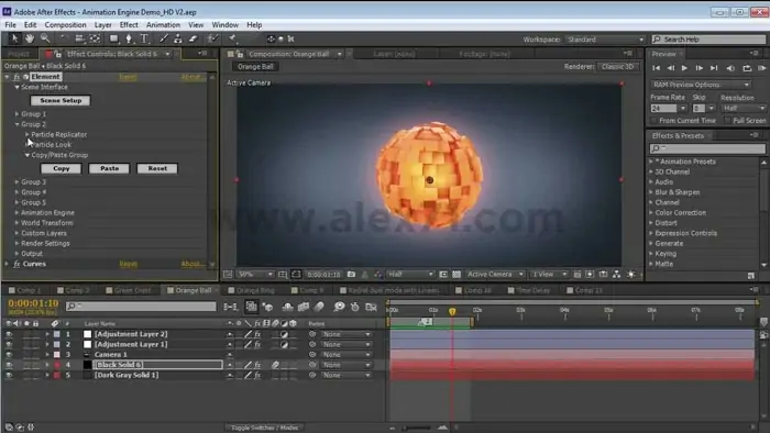 Download Video Copilot Element 3D Full Version After Effects