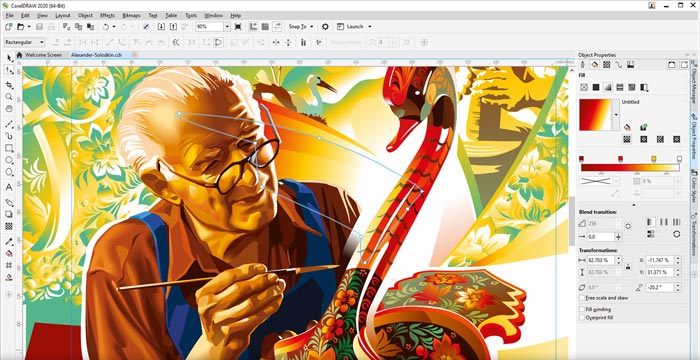 Free Download CorelDraw 2020 Portable Windows 64 Bit