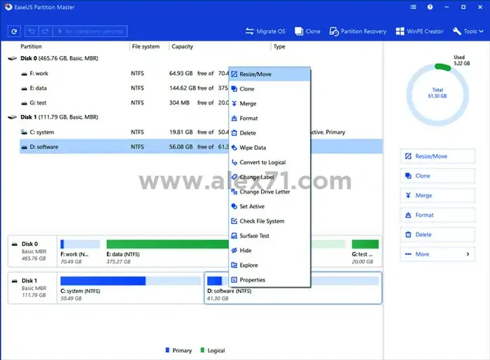 Download the Latest EaseUS Partition Master Full Crack