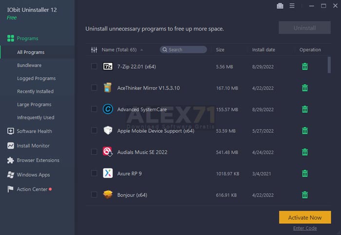 Download IObit Uninstaller Pro Full Version PC Windows